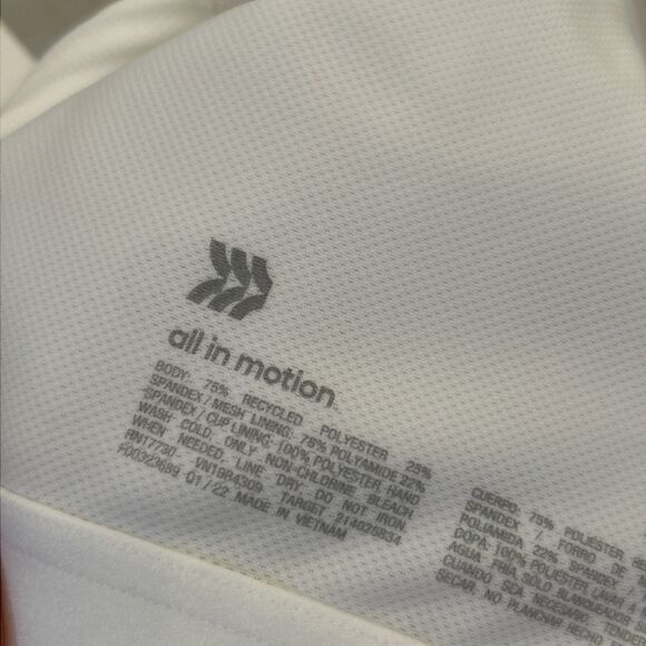 NWT All In Motion High Support Adjustable Wireless Convertible Strap Bra 42DDD - Picture 4 of 16